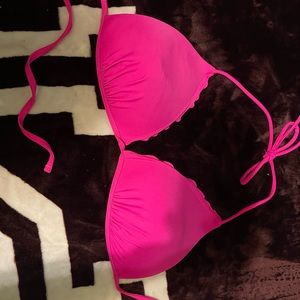 Bright Pink Bathing Suit Top